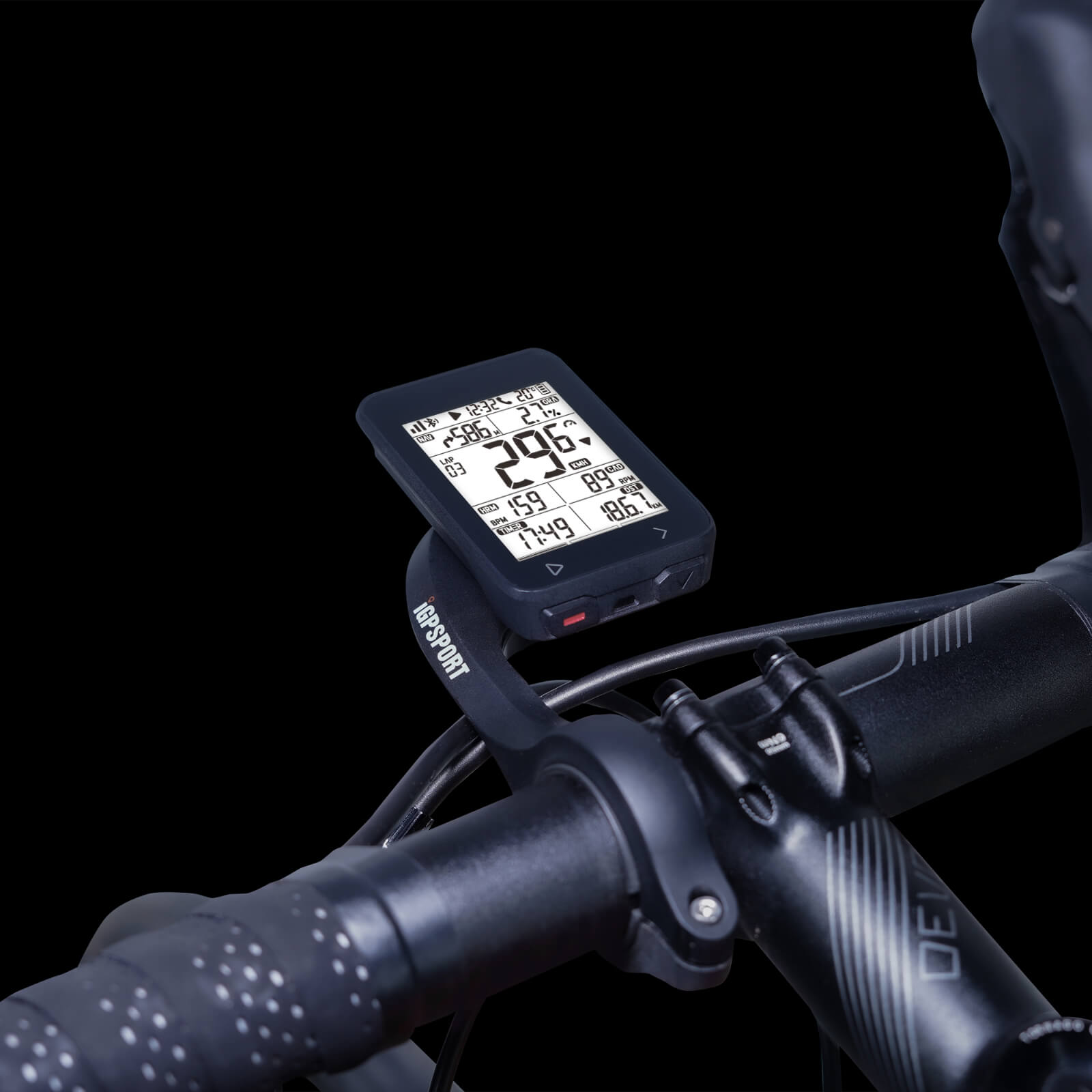 Suporte Dianteiro M80 para Ciclocomputador GPS